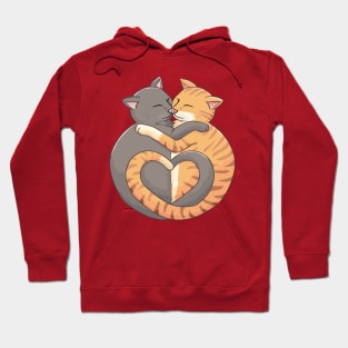 Cosy Kitties (Ginger & Grey) Hoodie